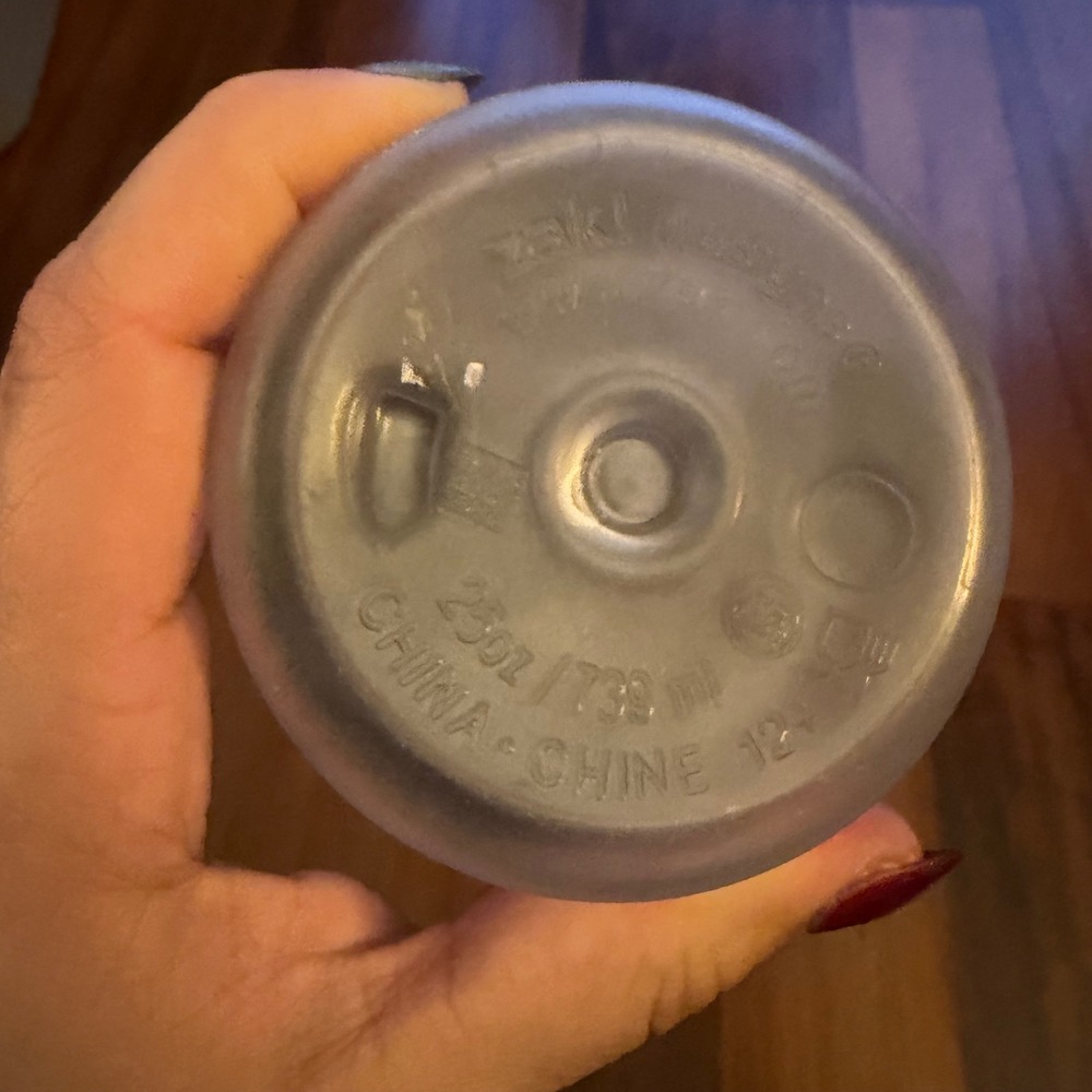 Zak Designs 90 Years of Mickey Mouse True Original Frosted Water Bottle NO STRAW - Picture 6 of 6